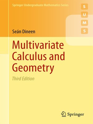 cover image of Multivariate Calculus and Geometry
